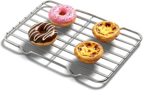 Small Cooling Rack, Stainless Steel Small Wire Rack by Classicseali