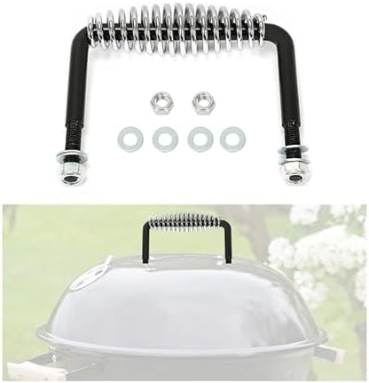 HECASA 6" Spring Handle Wide Overall Rod BBQ Pits Trailers Custom Metal Pro by HECASA