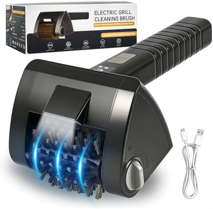 Electric Grill Brush, Cordless Rechargeable BBQ Cleaner by Unknown