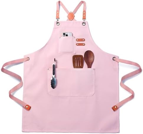 Chef Cotton Canvas Apron for Men Women by Unknown