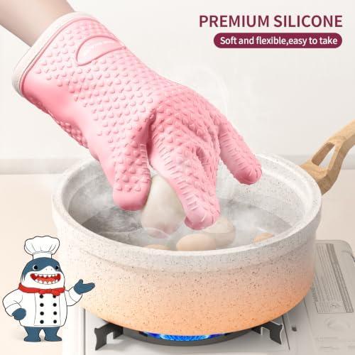 MAD SHARK Silicone Oven Mitts - Image 3