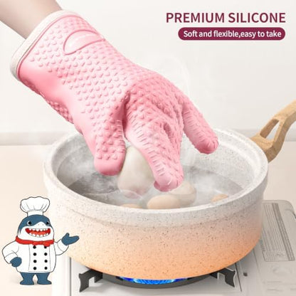 MAD SHARK Silicone Oven Mitts - Image 3