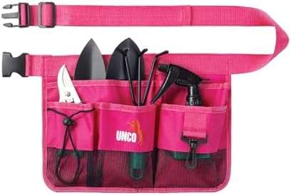 UNCO- Adjustable Gardening Belt, 7 Pockets, Cut and Water Resistant, Garden by Unco