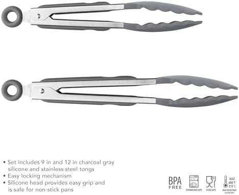 Tovolo Stainless Steel Tongs - Image 3