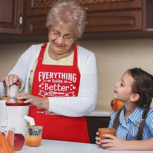Funny Aprons for Men, Professional Kitchen Cooking Aprons - Image 6