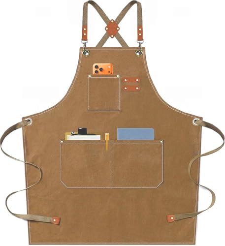 AFUN Chef Aprons for Men Women by BringYouaFun