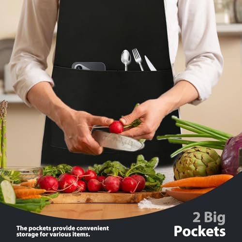VALOME 2 Pack Kitchen Aprons - Image 4