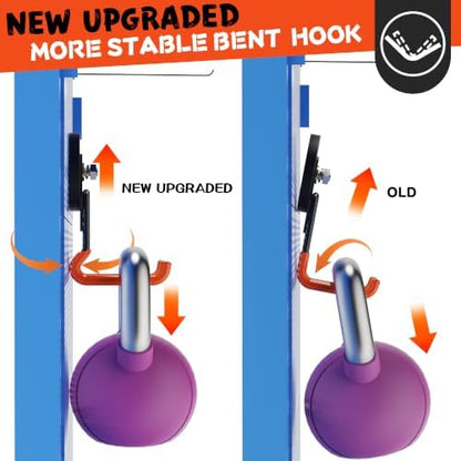 ULIBERMAGNET Pro-Mag Upgraded Heavy Duty Magnetic Garage Hooks, 6 Pack Strong - Image 3