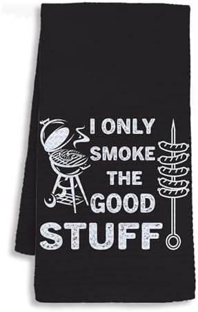 Funny Grilling Gifts Decorative Hand Tea Towels by Unknown