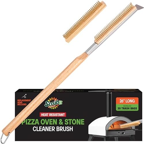 SCRUBIT 26" Pizza Oven Brush by SCRUBIT