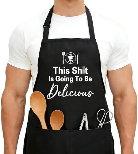 Aprons For Men, Funny Grilling Aprons by Unknown