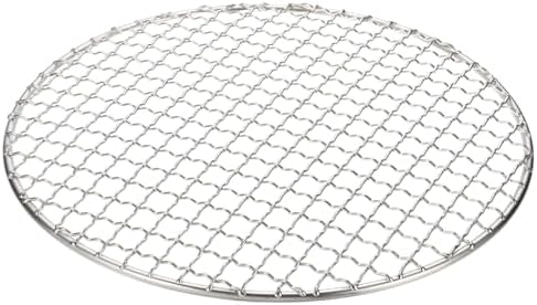 uxcell Stainless Steel Cooling Racks, 9.5 Inch Round BBQ Grill Net Steaming Rack by uxcell