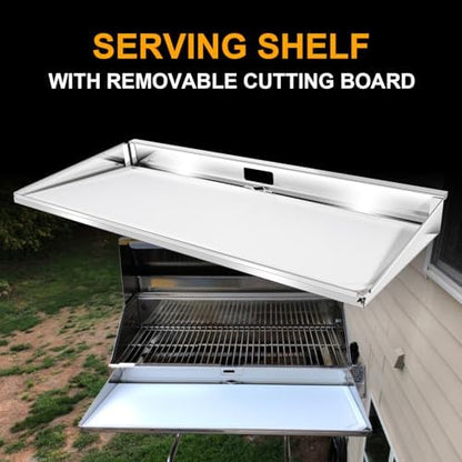 Serving Shelf with Removable Cutting Board Fit - Image 2
