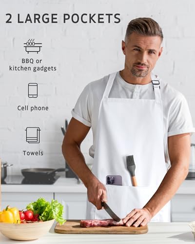Syntus Chef Apron for Men Women - Image 7