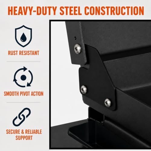 Hinge & Handle Kit for Blackstone Griddles, Lid Upgrade, 28/36/44in - Image 5