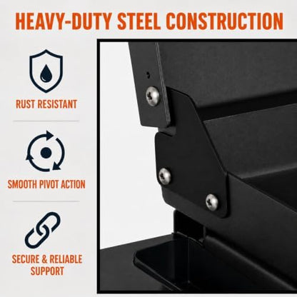 Hinge & Handle Kit for Blackstone Griddles, Lid Upgrade, 28/36/44in - Image 5