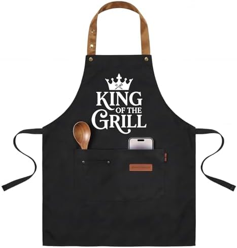 INNORU King of The Grill Sign Apron by INNORU