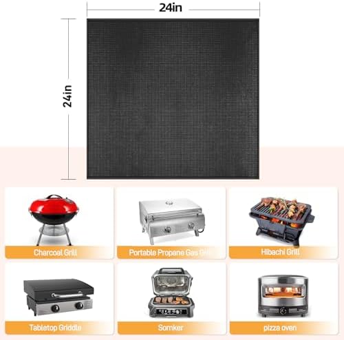 Heat Resistant Mats for Countertop fits Tabletop Grill - Image 5