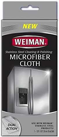 Weiman 1Ct Stainless Steel Microfiber Cloth 2-Pack by Weiman