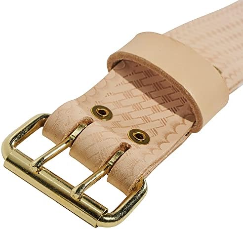 Klein Tools Tool Belt, Heavy-Duty Leather Work Belt - Image 5
