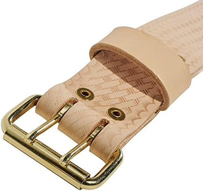 Klein Tools Tool Belt, Heavy-Duty Leather Work Belt - Image 5