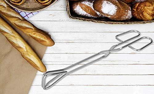 Hiash 9" and 11" Heavy Duty Stainless Steel Kitchen Tongs - Image 5