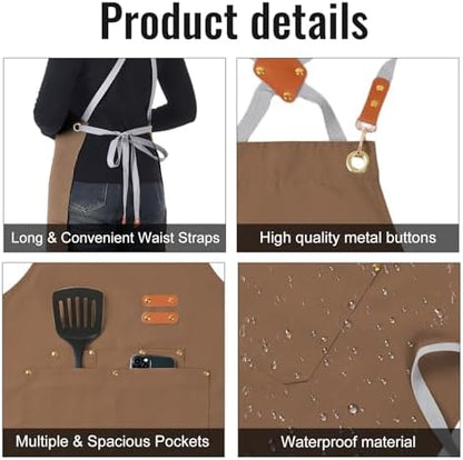 Aoomzoon Durable Kitchen Aprons - Image 3