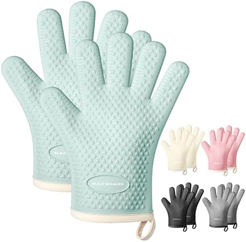 MAD SHARK Silicone Oven Mitts by MADSHARK