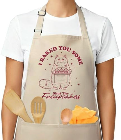 Funny Aprons for Women by heiyihe