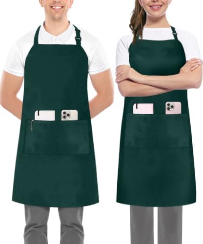 Utopia Kitchen Bib Aprons 2 Pack Adjustable by UTOPIAKITCHEN