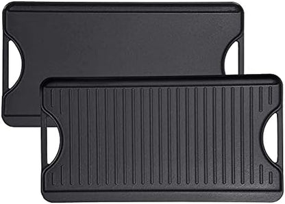 GasSaf Cast Iron Reversible Griddle by GasSaf