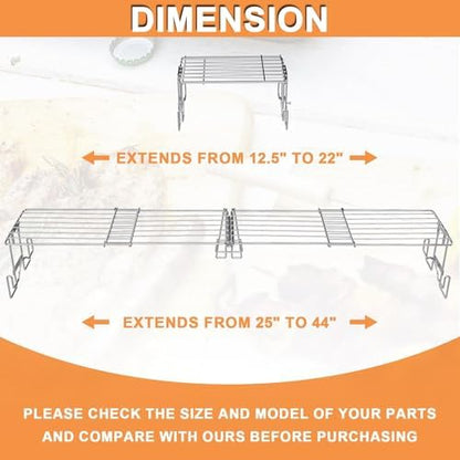 Adjustable Griddle Warming Rack - Image 3