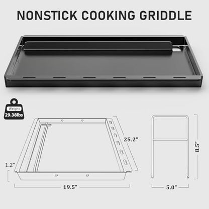 Utheer Ceramic Full Size Griddle Insert - Image 2