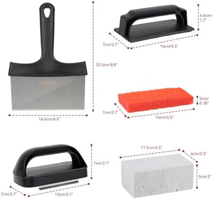 onlyfire 15Pcs Flat Top Griddle Cleaning Kit - Image 5