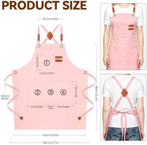 NLUS Chef Aprons for Men Women - Image 2