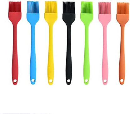 Silicone brush, Oil Brush for BBQ Kitchen Cooking Baking and Grilling - Image 7