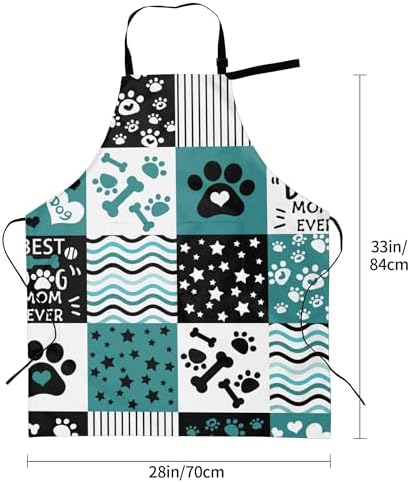 Art Apron with Pocket for Women Men - Image 4