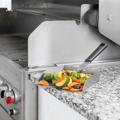 Outset Griddle Scoop Stainless Steel, XL 5 Cup Food Shovel - Image 3