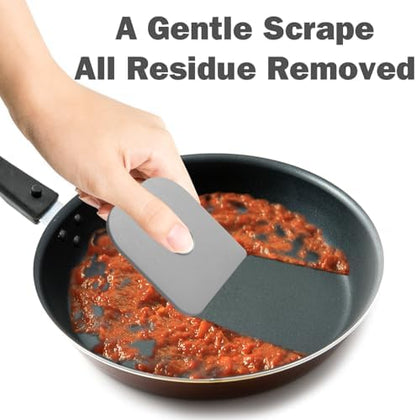 Pan Scraper, Sturdy Scraper Kitchen Tool - Image 4