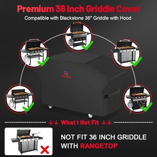Comnova Griddle Cover for Blackstone 36 Inch Griddle - Image 4