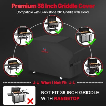 Comnova Griddle Cover for Blackstone 36 Inch Griddle - Image 4