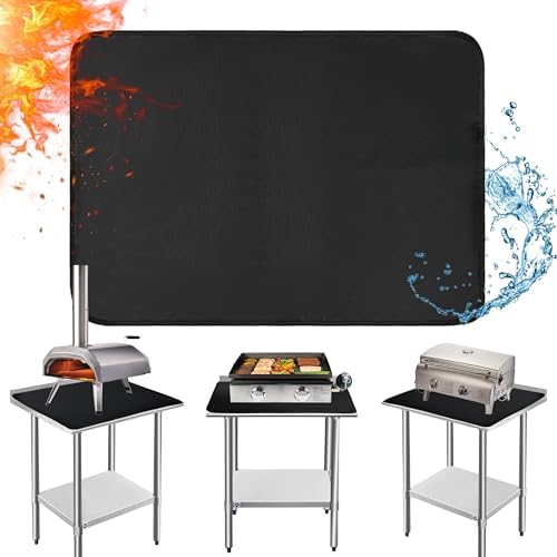 Heat Resistant Mats for Countertop fits Tabletop Grill by Amerbro