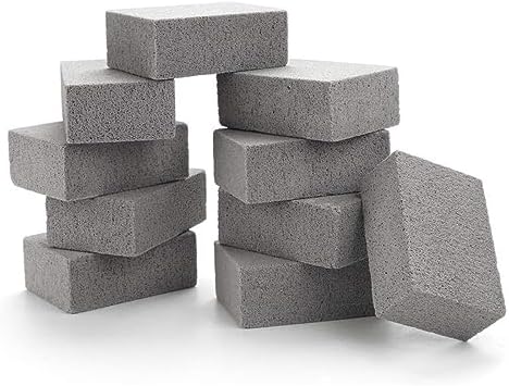 10 Pack Grill Cleaning Stone Brick Block Magic Pumice Stone by InBlossoms