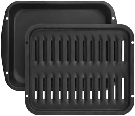 Broiler Pan for Oven Nonstick Ceramic Coated by Bagean
