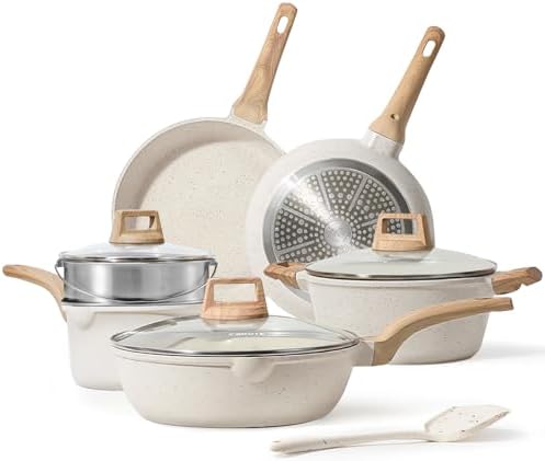 CAROTE Nonstick Pots and Pans Set, Cookware Sets by CAROTE
