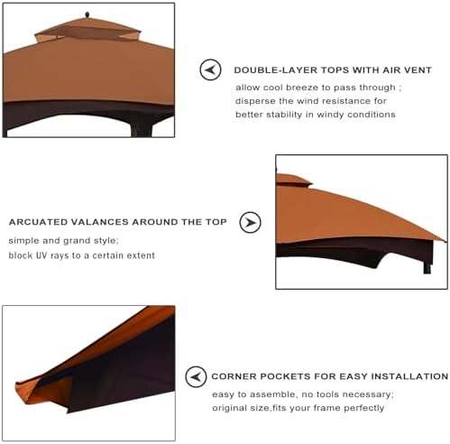 Eurmax USA High Performance Replacement Canopy Top - Image 5