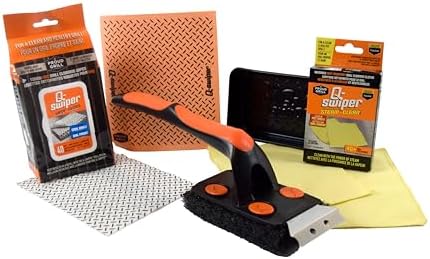 Proud Grill Q-Swiper XL Complete Grill Cleaning Kit, BBQ Accessories Set by ProudGrillCompany