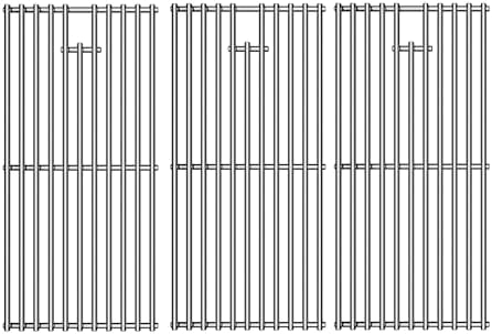 17/17.5 Inch Stainless Steel Cooking Grates by KIKIBRO
