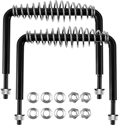 Dunzy 2 Pieces 6" Steel Spring Handle 5" Wide Overall by Dunzy
