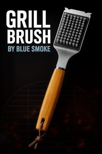 Blue Smoke Grill Brush and Scraper – Heavy Duty BBQ Cleaner - Image 2